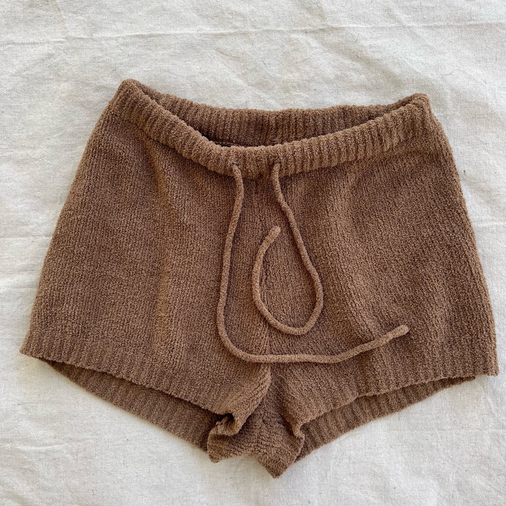Cozy brown shorts